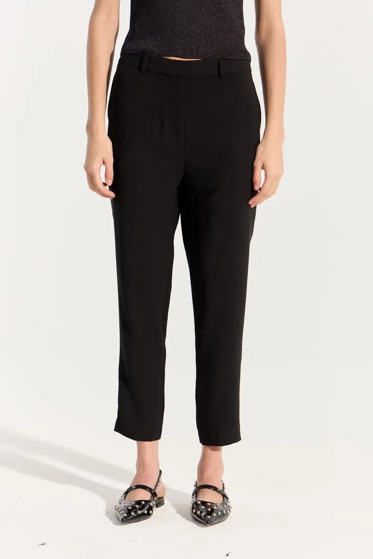 Pantalón sastrero de corte slim y longitud a los tobillos para mujer de Portsaid en Pantalones para argentina