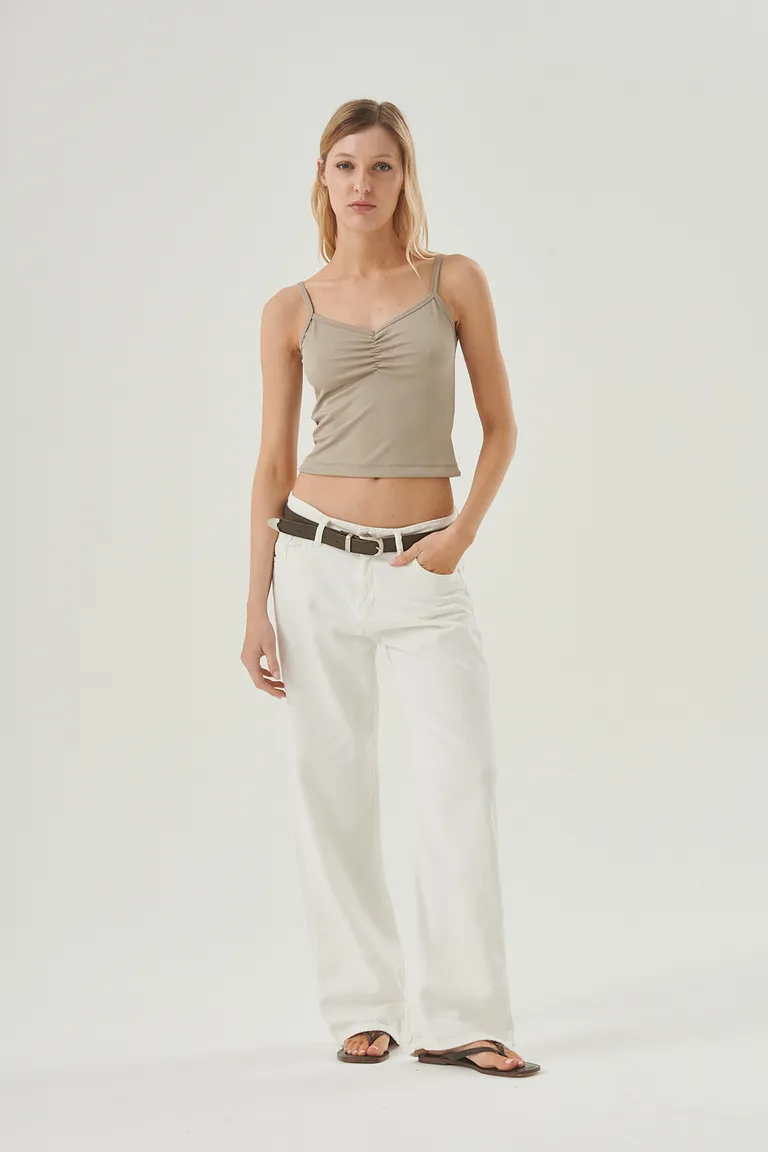 Pantalón denim wide leg de diseño versátil y elegante para mujer de Sweet en Pantalones para argentina