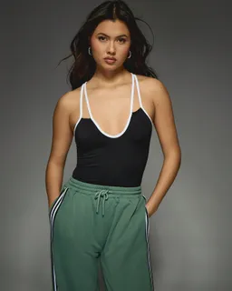 Body tanga recorte contraste de Missguided en Bodies para argentina