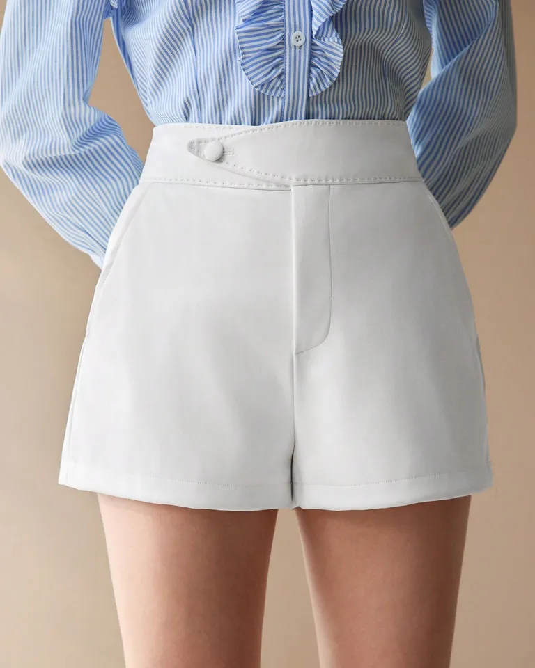 Shorts con botón estructurado de Motf en Shorts para argentina