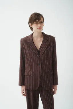 Blazer recto rayas burgos de Tif en Blazers para argentina