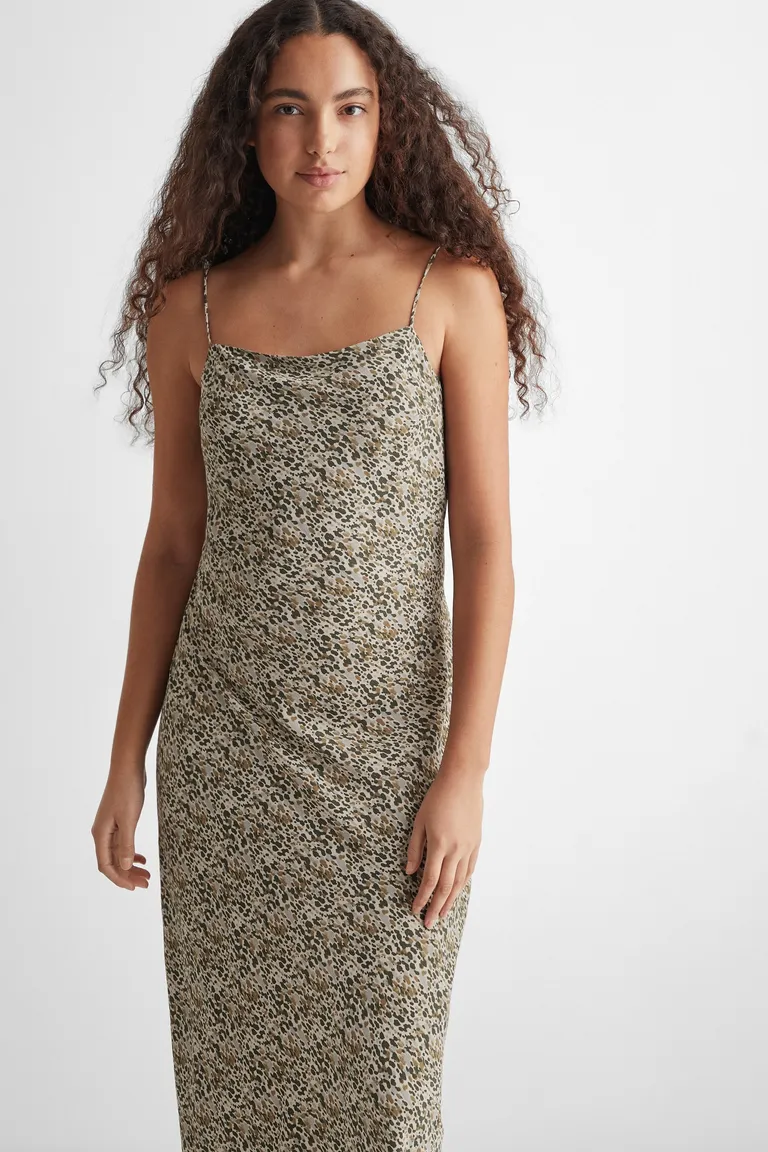 Vestido largo estampado de Mango Teen en Vestidos para argentina