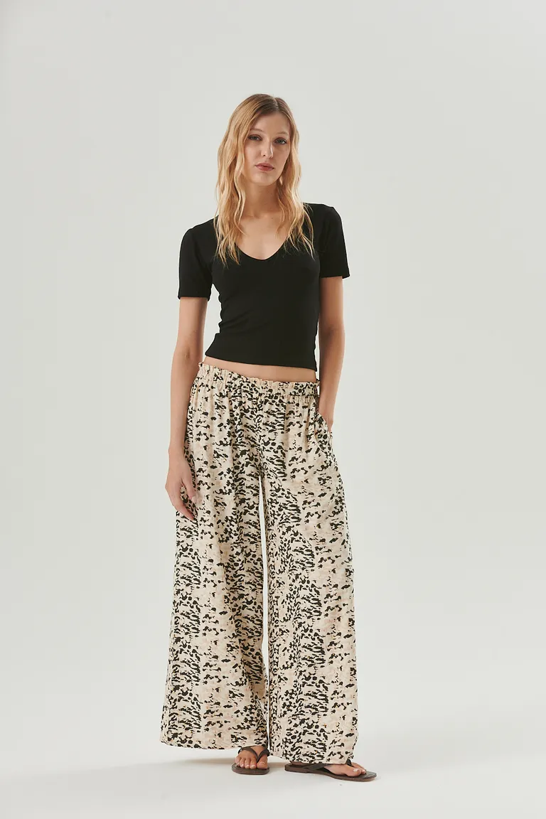 Pantalón estampado de corte recto para mujer de Sweet en Pantalones para argentina