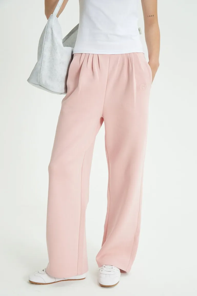 Pantalón largo de algodón elástico con cintura ajustable para un ajuste perfecto de Las Pepas en Pantalones para argentina