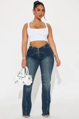 Jeans bootcut moto de Fashion Nova en Pantalones para argentina