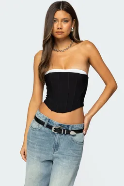 Corset mesh con capas de Edikted en Tops para argentina