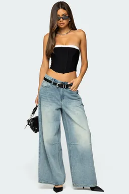 Corset mesh con capas de Edikted en Tops para argentina