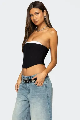 Corset mesh con capas de Edikted en Tops para argentina
