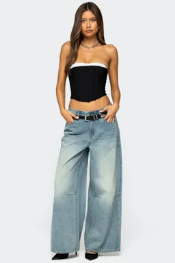 Corset mesh con capas de Edikted en Tops para argentina