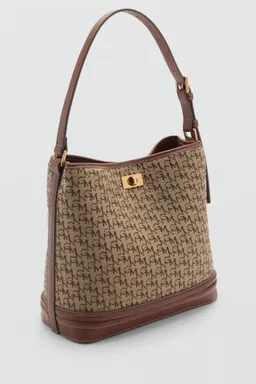 Bolso shopper estampado logo de Mango en Bolsos y Carteras para argentina