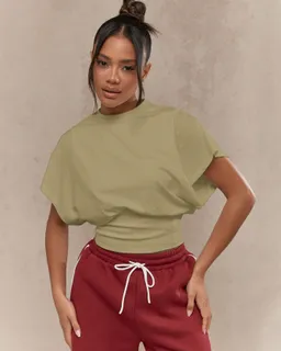 Top suelto con ajuste cintura de Missguided en Tops para argentina