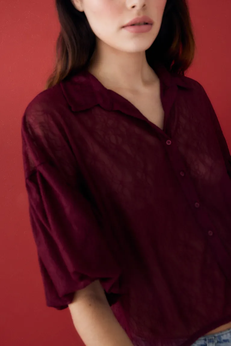 Camisa encaje malvina de Audaz en Camisas para argentina