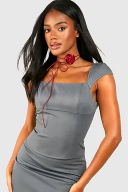 Top manga corta costuras de Boohoo en Tops para argentina