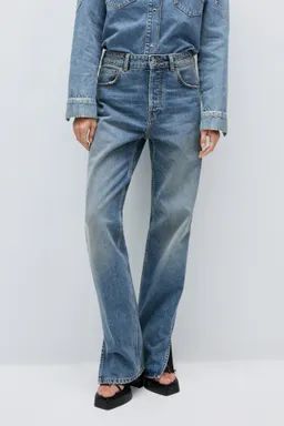 Jeans recto tiro medio de Mango en Pantalones para argentina