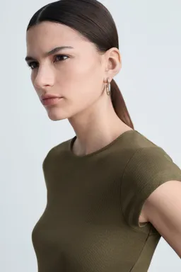 Vestido evasé combinado de Mango en Vestidos para argentina