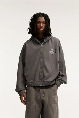 Sudadera lavada con capucha de Pull&Bear en Buzos y Sweaters para argentina