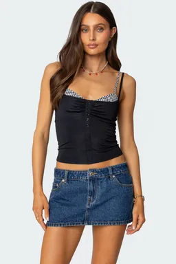Musculosa estampada capas de Edikted en Tops para argentina