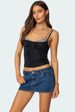 Musculosa estampada capas de Edikted en Tops para argentina