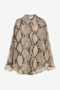 Blusa transparente oversize de H&M en Blusas para argentina