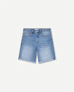 Bermuda denim con dobladillo de Bershka en Bermudas y Shorts para argentina
