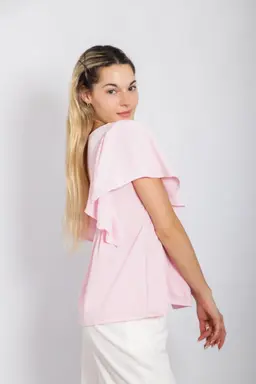 Blusa con Puntilla de Madison en Blusas para argentina