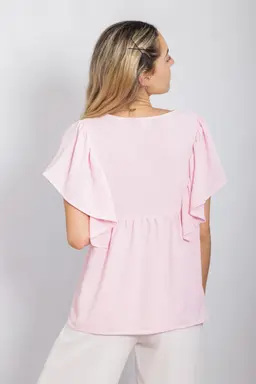Blusa con Puntilla de Madison en Blusas para argentina