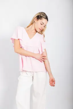 Blusa con Puntilla de Madison en Blusas para argentina