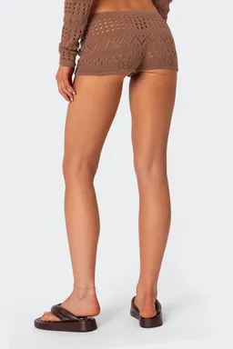Shorts tejidos con lazo betsy de Edikted en Shorts para argentina