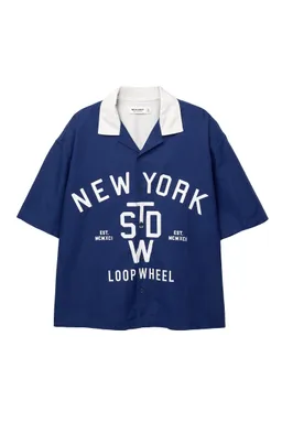 Camisa béisbol cuello en contraste de Pull&Bear en Camisas para argentina