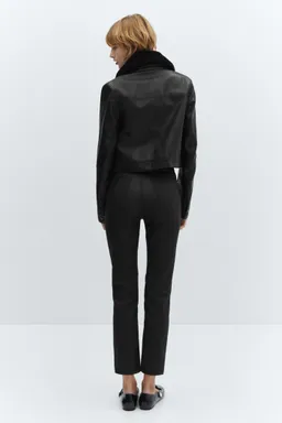 Jeans claudia slim crop encerados de Mango en Pantalones para argentina