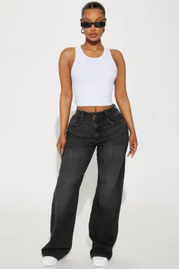 Jean bellissima recto elástico de Fashion Nova en Pantalones para argentina