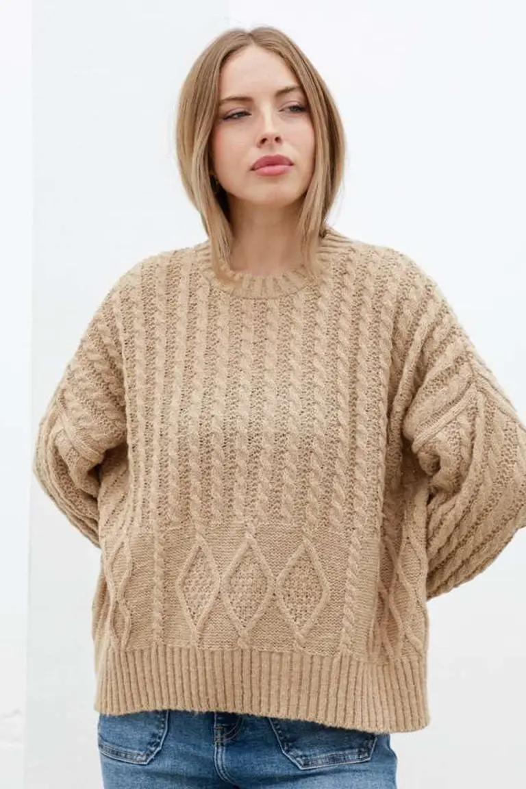 Sweater con Rombos de Hesed en Buzos y Sweaters para argentina