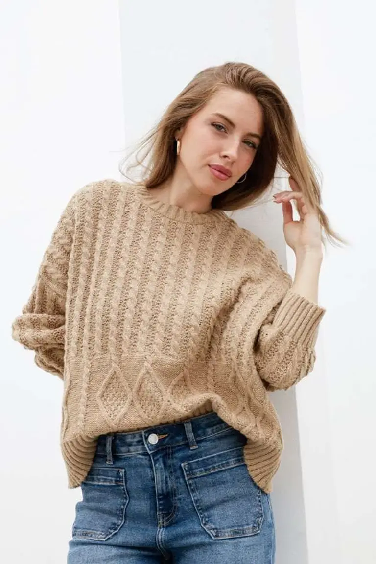 Sweater con Rombos de Hesed en Buzos y Sweaters para argentina