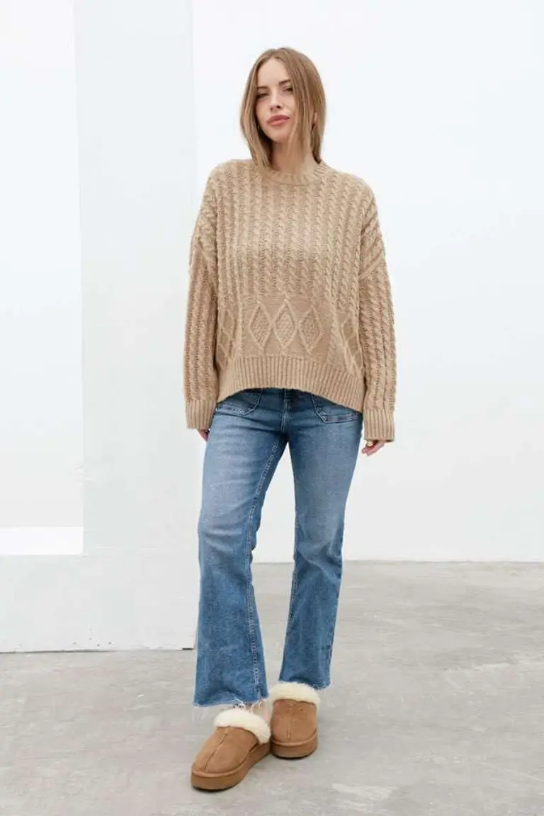 Sweater con Rombos de Hesed en Buzos y Sweaters para argentina