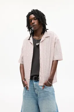 Camisa manga corta waffle de Pull&Bear en Camisas para argentina