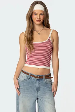 Musculosa saylor rayas tejida de Edikted en Tops para argentina
