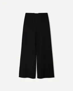 Pantalón ancho crepé transparencia de Bershka en Pantalones para argentina