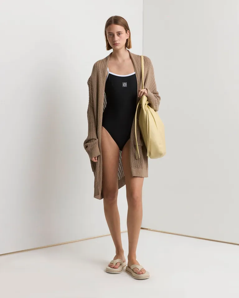 Kimono de estilo boho en tonos neutros, prenda de vestir versátil y de tendencia de Prüne en Kimonos para argentina