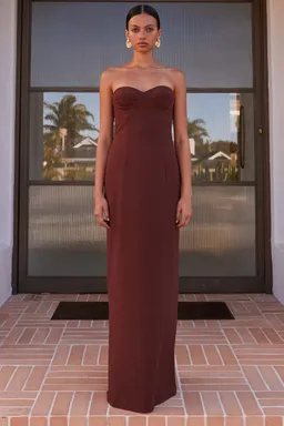 Vestido maxi strapless esra de Peppermayo en Vestidos para argentina