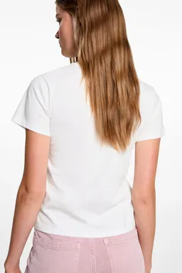 Remera estampada algodón de Mango Teen en Remeras para argentina