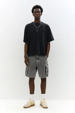 Bermuda cargo de jean de Pull&Bear en Bermudas y Shorts para argentina