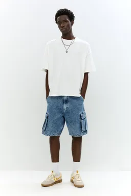 Bermuda cargo de jean de Pull&Bear en Bermudas y Shorts para argentina