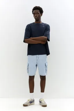 Bermuda cargo de jean de Pull&Bear en Bermudas y Shorts para argentina