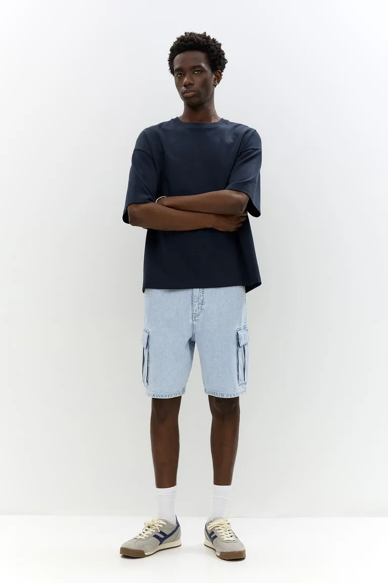 Bermuda cargo de jean de Pull&Bear en Bermudas y Shorts para argentina
