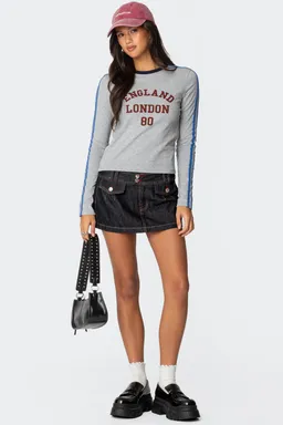 Remera rayas contraste de Edikted en Buzos y Sweaters para argentina