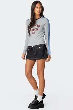 Remera rayas contraste de Edikted en Buzos y Sweaters para argentina