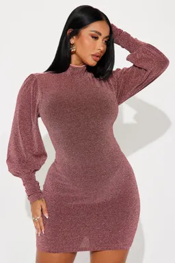 Mini vestido metálico city lights de Fashion Nova en Vestidos para argentina