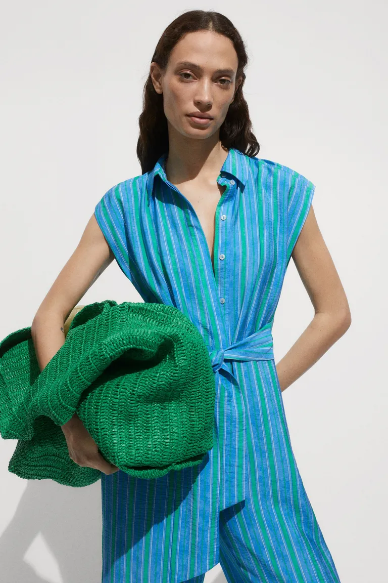 Mono camisero con lazo de Mango en Monos para argentina