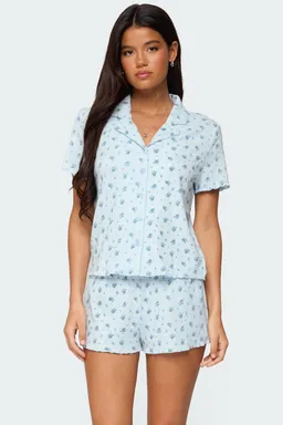 Camisa floral camden puntelleada de Edikted en Pijamas y Sleepwear para argentina
