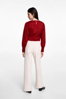 Blusa algodón fruncida de Mango Teen en Blusas para argentina